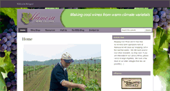 Desktop Screenshot of alamosawinecellars.com